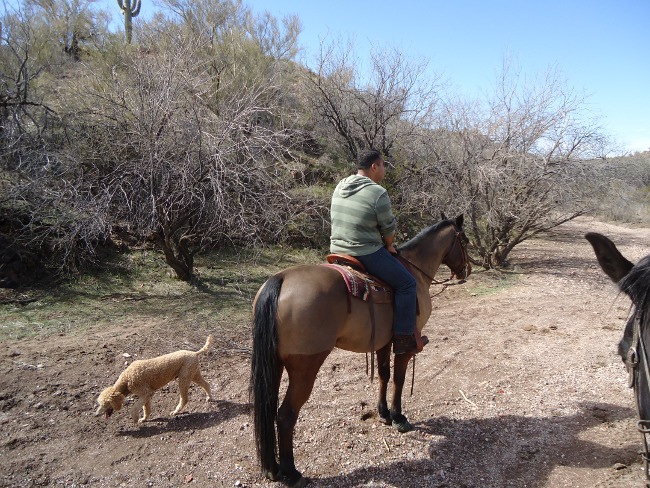 2011-2-21 Trail Ride with Penny
